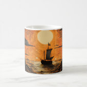 Nachtsegeln Kaffeetasse (Mittel)