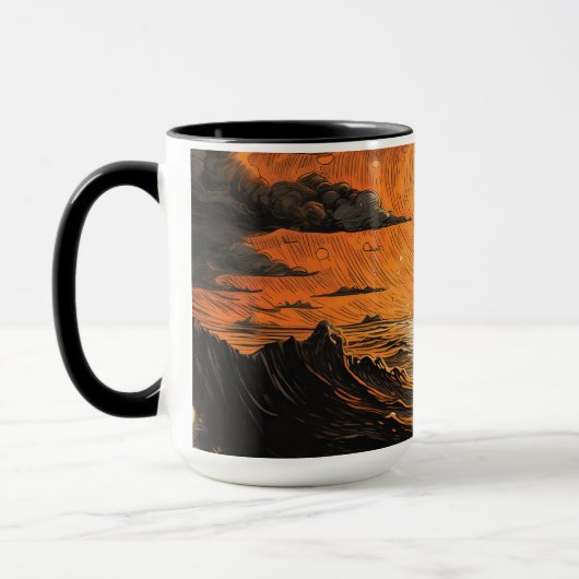 Nachtsegeln Tasse (Links)