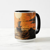 Nachtsegeln Tasse (VorderseiteRechts)