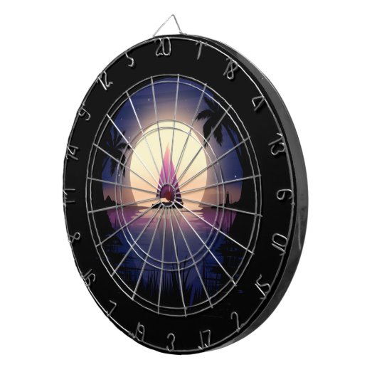 Nachtsegler Dartscheibe (Vorderseite rechts)