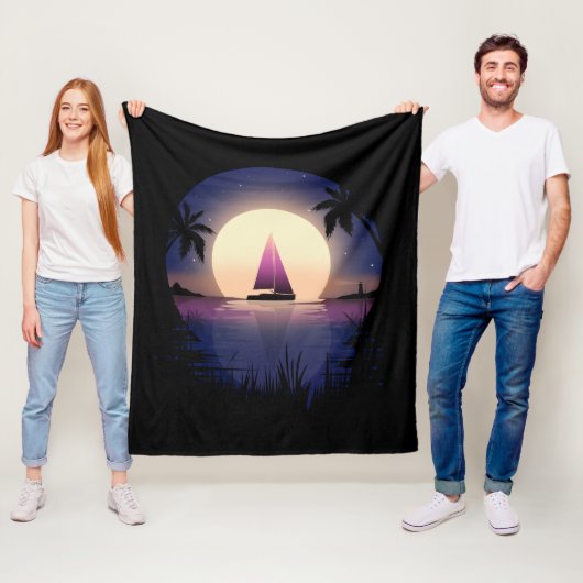 Nachtsegler Fleecedecke (Beispiel)