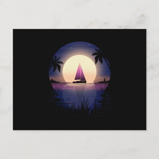 Nachtsegler Postkarte (Vorderseite)