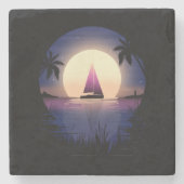 Nachtsegler Steinuntersetzer (Vorderseite)