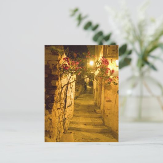 Nachtsiros Postkarte (Stehend Vorderseite)