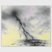 NACHTSKIFAHRT MIT SCHWARZER BELEUCHTUNG UND GELB GESCHENKPAPIER (Flach)