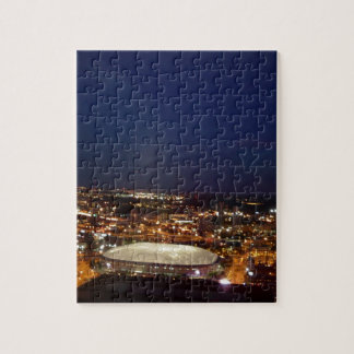 NachtSkyline Minneapolis Minnesota HHH Metrodome Puzzle