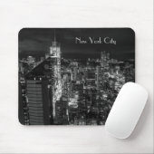 NachtSkyline New York City Manhattan Mousepad (Mit Mouse)
