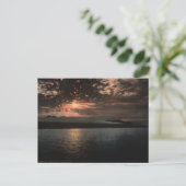Nachtsonnkarte Postkarte (Stehend Vorderseite)