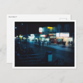 Nachtspaziergang, Atlantic City, Vintag Postkarte (Vorne/Hinten)