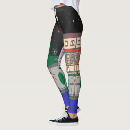 Nachtstadt Leggings