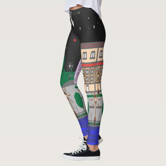 Nachtstadt Leggings (Links)