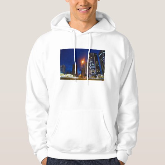 Nachtstadt Londrina Hoodie (Vorderseite)