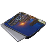 Nachtstadt Londrina Laptopschutzhülle (Vorne Knopf)