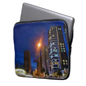 Nachtstadt Londrina Laptopschutzhülle (Vorderseite Links)