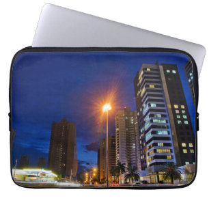 Nachtstadt Londrina Laptopschutzhülle