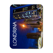 Nachtstadt Londrina Magnet (Vertikal)