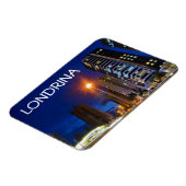 Nachtstadt Londrina Magnet (Linke Seite)