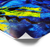 Nachtstadt Poster (Ecke)