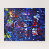 Nachtstadt Puzzle (Horizontal)