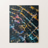 Nachtstadt Puzzle (Vertikal)