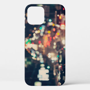 Nachtstadt: Retro verschwommene Lichter. Case-Mate iPhone Hülle