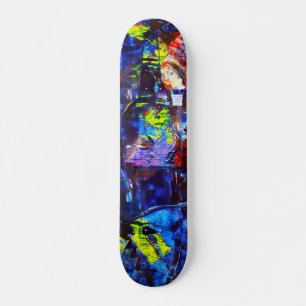 Nachtstadt Skateboard
