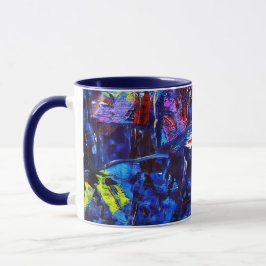 Nachtstadt Tasse