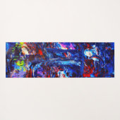 Nachtstadt Yogamatte (Rückseite (Horizontal))