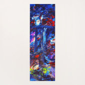 Nachtstadt Yogamatte (Rückseite)