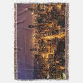 NachtStadtbild von Chicago Decke (Vorderseite Vertikal)