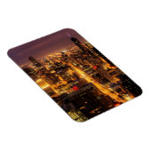 Nachtstadtbild von Chicago Magnet (Rechte Seite)