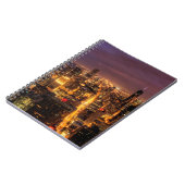 NachtStadtbild von Chicago Notizblock (Linke Seite)