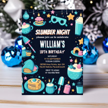 Nachtstars Sleepover Slumber Party 13. Geburtstag