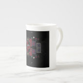 Nachtstars-Tasse Porzellantasse (Vorderseite Rechts)
