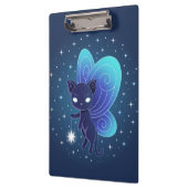 Nachtstern Fee Pixie Katze Klemmbrett (Links)