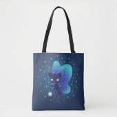 Nachtstern Feen Pixie Katze Tasche (Vorderseite)
