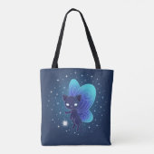 Nachtstern Feen Pixie Katze Tasche (Rückseite)