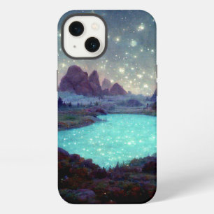 Nachtsternlandschaft Fantasie iPhone 13 Hülle