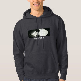 Nachtstrand dunkelgrau hoodie