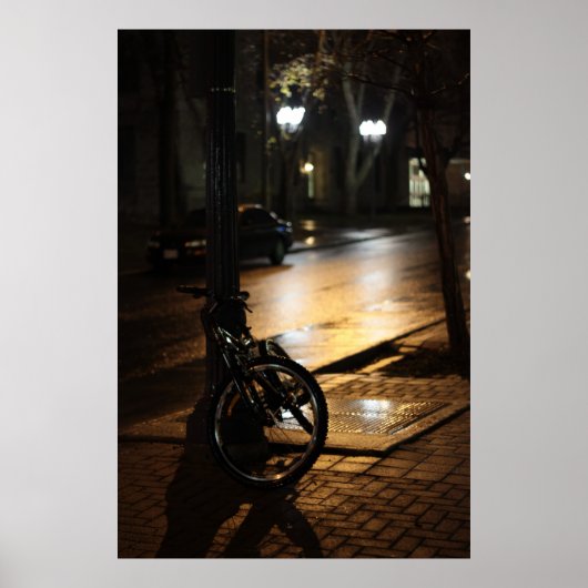 Nachtstraße Poster (Vorne)