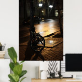 Nachtstraße Poster (Heimbüro)