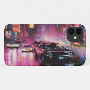 Nachtstraßenrennen in der pulsierenden Stadt Case-Mate iPhone Hülle