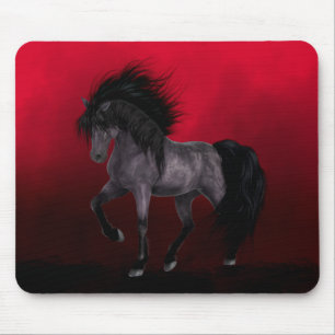 Nachtstute ist- wartete gotische Kunst Mousepad