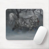 Nachtstuten-Rauch Mousepad (Mit Mouse)