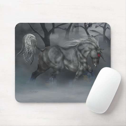 Nachtstuten-Rauch Mousepad (Mit Mouse)