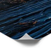 Nachtszene Poster (Ecke)