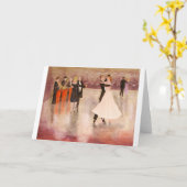 Nachttanz Karte (Gelbe Blume)