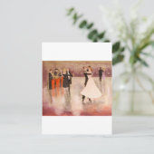 Nachttanz Postkarte (Stehend Vorderseite)