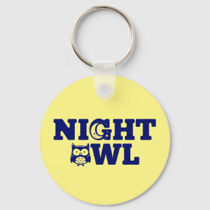 Nachttipografie - Abend Schlüsselanhänger