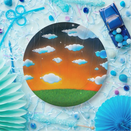 Nachtträume Pappteller (Party)